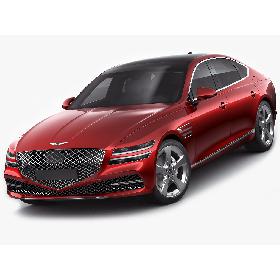 Genesis G80 2021 3D model